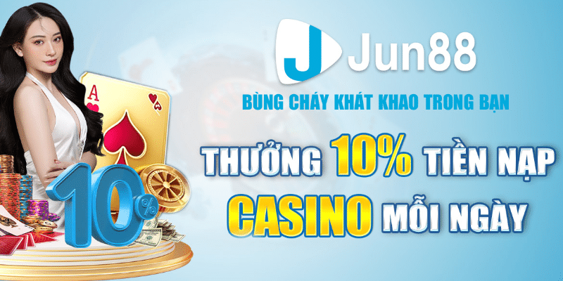 Thưởng 10% tiền nạp lần đầu trong ngày
